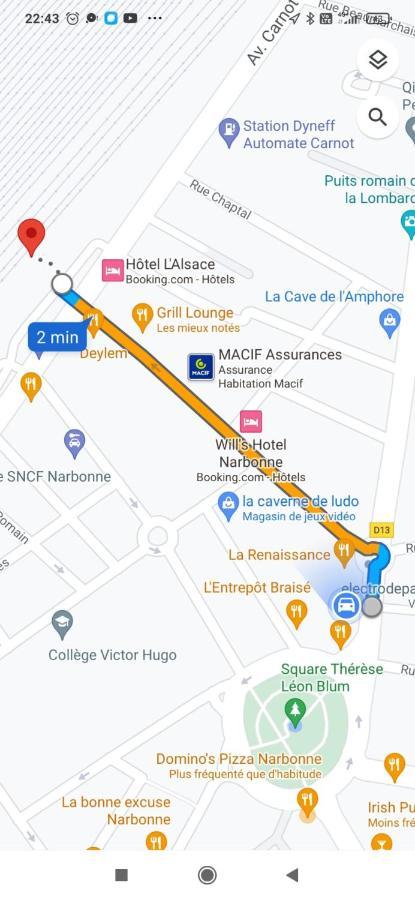 Narbonne Ville Et Mer Exterior foto